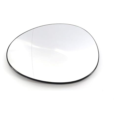Cristal Espejo Exterior Para Mini para One-Cooper 2007-2011 Countryman 2011-2016 R55 R56 R57 R58 R59 R60 R61 vidrio de espejo lateral calentado de ala de coche Retrovisor exterior (Color : Derecha)