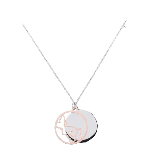 Image of Miss Highness 925 Silver Butterfly Pendant Necklace for Women & Girls | Daily Wear | Silver Jewellery With Authenticity Certificate | Gift for Girlfriend Wife | With Chain Pendant