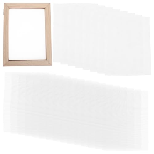 Écran mesh précis pour fabrication papier AKOOSY et cadre bois solide
