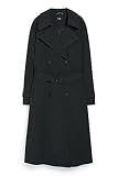 C&A Damen Trenchcoat Trenchcoat Regular Fit dunkelgrau 46
