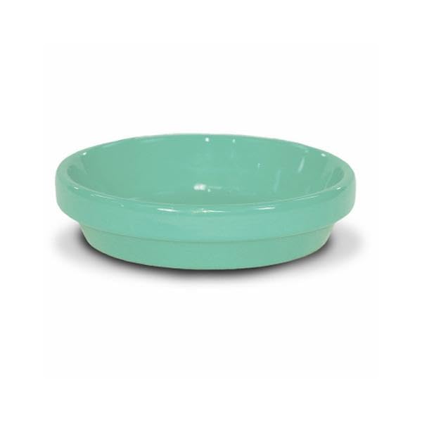 Ceramo 259533 5.75 in. Ceramic Saucer Sage Green