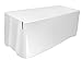 Ultimate Support USDJ-6TCW Attractive, Pleat-free, Form-fitting Table Cover - White, 6 ft.