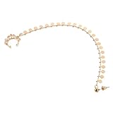 SHERCHPRY Aro Nariz y Pendientes Colgantes Cadena, sin Perforación, Color Dorado Flecos de Lentejuelas, Joyería Nasal Mujer, Cadena para Aro de Nariz, Accesorios Versátiles para Mujer,