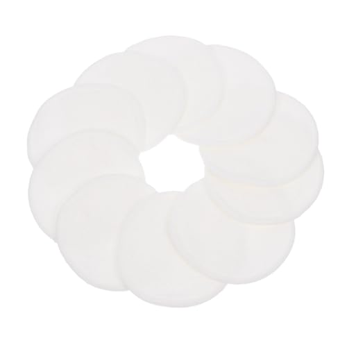 JOINPAYA Wiederverwendbare Wattepads aus Baumwolle 8cm Sanfte Make Up Entferner Pads Saugfähig und Waschbar Gesichtsreinigung für Hauttypen Kompakt für Reisen