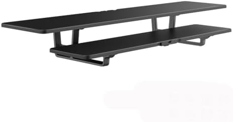 Layer Computer Monitor Expansion Stand Laptop with Elevated Desktop Base Storage and Rack image 5