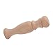 Walmine 7x1.8cm Wooden Baluster Spindles Decorative Wood Spindles DIY Accessories for Home Decoration