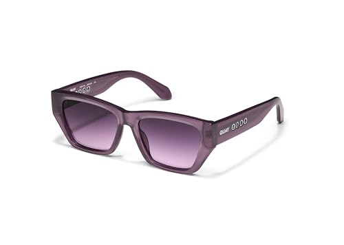 Quay - Sunglasses for Men & Women, Square Lenses with UV Protection, Oversized Sunglasses (No Apologies, Amethyst)2