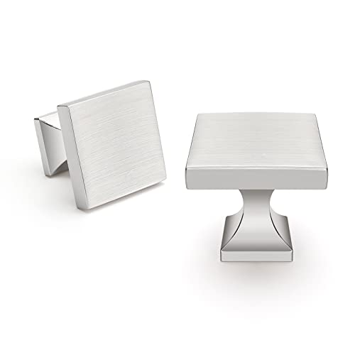 Goldenwarm, pomelli quadrati in metallo per armadi...