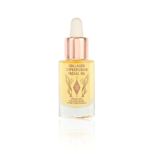 Charlotte Tilbury Collagen Superfusion Face Oil - Skin-Nourishing Collagen Facial Oil for a Glowing, Plump & Healthier-Looking Complexion - Enriched with Essential & Superfood Oils (30ml)