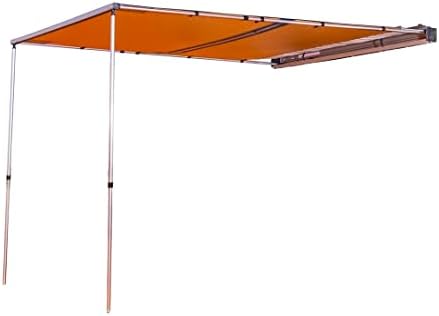 ARB 4x4 Accessories Retractable Aluminium Awning 2500x2500mm 8.2 Feet x 8.2 Feet Deal for Camping, Roadtrips, Outdoor Trips, Travel, Expedition, RV, Camper, 4x4