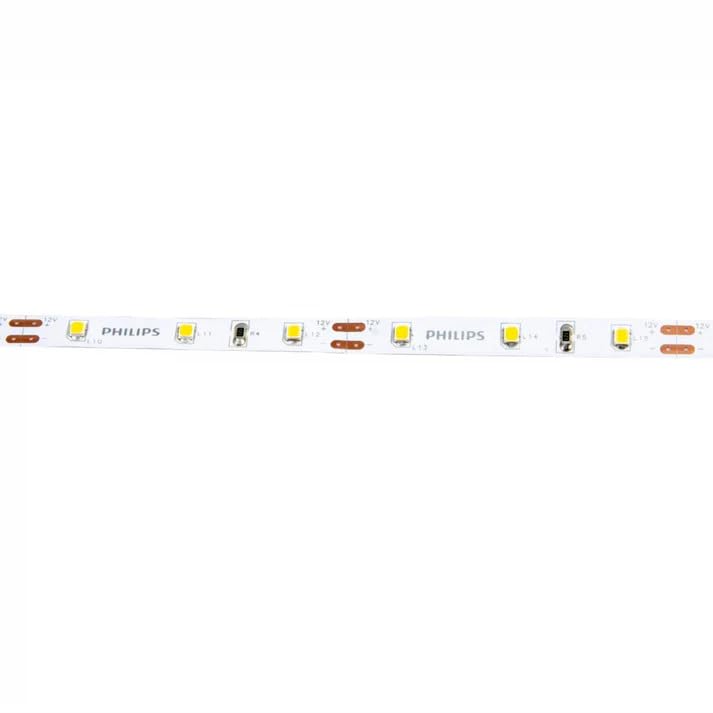Image of Philips 5 Meter LED COB Strip Light | Warm White (3000K) | Flexible LED Strip for Home Decor, False Ceiling, and Accent Lighting | Energy Efficient & Easy Installation | Without Driver