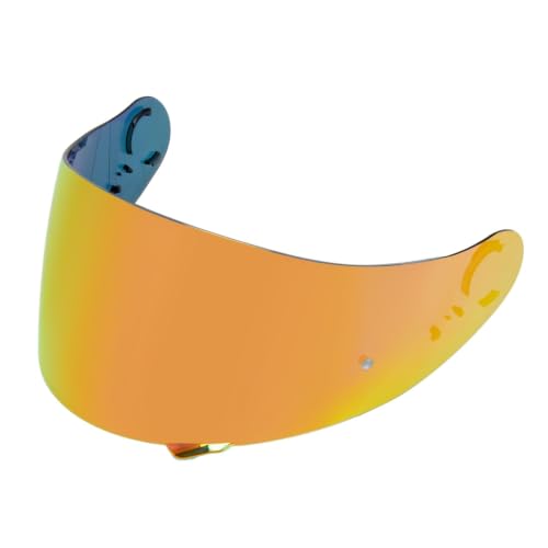 Image of PSLER Shatterproof Helmet Visor for GT Air GT Air 2 Neotec-1,Deep Red | Impact-Resistant ,UV400 Protection, Motorcycle Tinted Face Shield Replacement for GT Air GT Air 2 Neotec-1 CNS-1 TC-5 TC-9