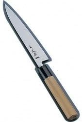 Original book haze Tamashiro-ko buffalo pattern Bae tea knife  double-edged  16.5cm