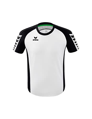 Erima Adult Six Wings Teamsport Jersey, White/Black, S