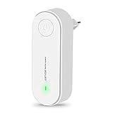 Repelente Ultrasónico de Plagas, Repelente electrónico para Control de plagas en Interiores, 100% Seguro para Personas y Animales, para Ratones, Ácaros, Pulgas, Mosquitos, Cucarachas, Hormigas, Arañas