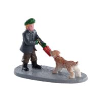 Lemax Village Collection Tug of War # 82608