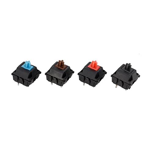Interruptor de teclado mecánico MX para reparar teclas desgastadas con ejes de 5 pines 3