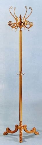 Casa Padrino Luxus Barock Garderobenständer Gold 45 x 45 x H. 175 cm -...