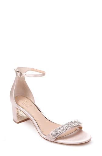 Jewel Badgley Mischka Ramsay Open Toe Block Heel2