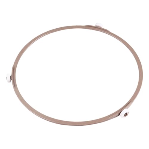 FIXOSHEE Anillo Giratorio Microondas Resistente con Ruedas Soporte Sólido para Plato Giratorio Accesorio Duradero para Cocina y Encimera