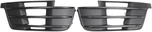 Grille antibrouillard Q7 S-Line protection phares anti-gravillons plastique ABS noir