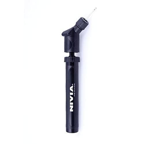 Double Action Ball Pump, with Needle Air Pump for Sports Football, Volleyball, Basketball, Rugby, Soccer Ball, Other Inflatable Balls, Stainless Steel Pin Air Pump (Black)-image-42