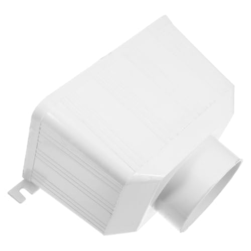 HEALEEP Adaptador de Bajante de Canalón 90 MM Plástico Conector para Drenaje de Agua de Lluvia en Canaletas de Tejados Residenciales