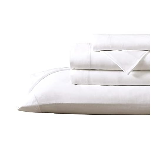 Brielle Home Tencel Modal – 100% Modal, Beech Tree Fiber – T-Shirt Jersey Knit – Cooling, Breathable, Wrinkle Resistant – Sheet Set, White, Queen