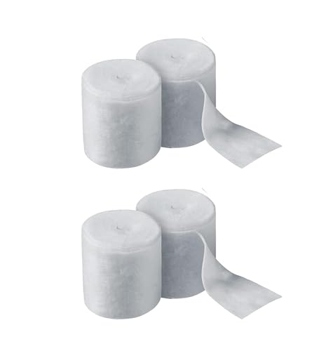 GENERIC Cast Padding Cotton Undercast Padding Roll Cotton Cast Padding Use with Soft Plaster Cloth Pack of 4 (15cm Width x 3meter Lenght), White