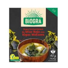 Sopa de Miso con Algas Wakame Instantánea (Pack de 2 x 4 sobres) – 8 Raciones de Caldo Fermentado Natural – Rica en Minerales, Vegana y Saludable – Lista en 1 Minuto