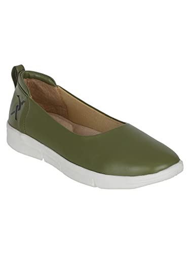Carlton London Womens Ballerina, Olive, 8 (B0B35HVZQQ) Amazon Price History, Amazon Price Tracker