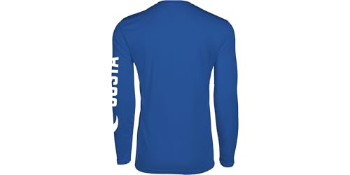 Costa Del Mar Tech Crew Long Sleeve Performance Shirt (Sm - XXL, Royal Blue) - image 2