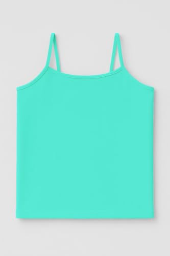 Image of Kurve Girl's Sleeveless Tank Top - Stretch Undershirts Cami Camisole, UV Protective Fabric, Rated UPF 50+ (Made in USA)