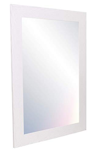 Chely-Intermarket-Espejo-de-Pared-Cuerpo-Entero-50x70cm-Marco-Exterior-611x811cm-MOD-113-Blanco-Forma-Rectangular-Decoracion-de-salon-Dormitorio-Acabado-Elegante-113-50×70-425