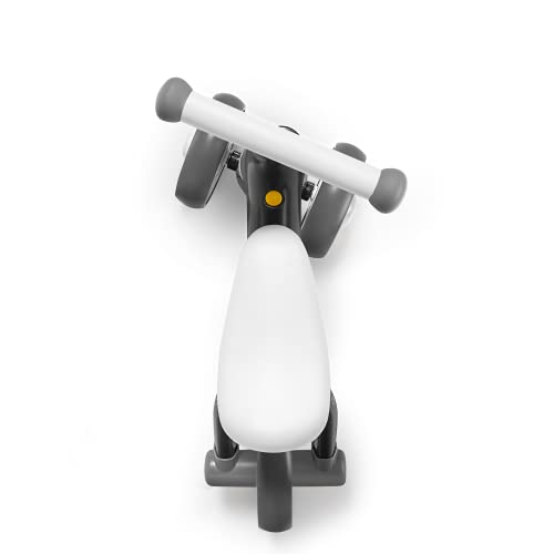 skiddoü Kinderlaufrad Berit, Dreirad, Schieber für Kinder, Fahrrad ohne Pedale, Fahrradfahren Lernen, DREI 6" Eva-Räder, Rutschfester Griff, bequemer Sitz, leichte Konstruktion 2 kg, grau – Bild 6