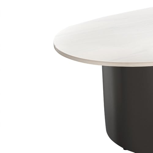 Image of Wakefit Center Table | 1 Yr Warranty | Coffee Table for Living Room Wooden, Tea Table for Living Room Wooden, Sofa Table, Free Installation from Brand, Modern Multi-Functional & Wobble-Free(Mocca)