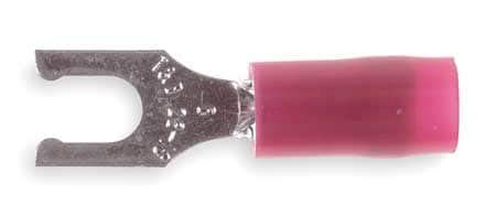 22-16 AWG Nylon Locking Fork Terminal #10 Stud PK100