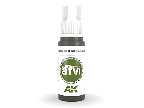 AK Acrylics 3Gen AFV AK11346 Forest Green (FS34079) (17ml)