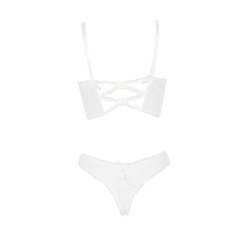 Ensemble deux pièces dentelle patchwork chic pour femmes