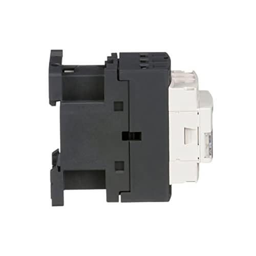 Schneider Electric TeSys D - AC Contactor - 9A, AC3, 24VAC, 3 Pole, 1NO 1NC, White, Fixed & DIN Rail Mounting Contactor, LC1D09B7 Contactor
