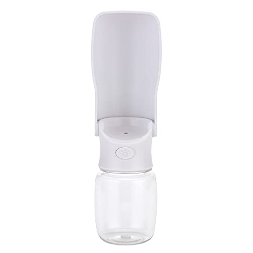 Foldable Portable Dog Water Bottle - Pet Water Dispenser for Outdoor Walking, Hiking, and Travel - 12 OZ Capacity