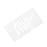 Photo Gallery labrimp 5pezzi stencil plastica per decorazioni di torte forma di foglia stencil riutilizzabili per pittura e dolci modelli di fiori per creazioni facili e precise Photo Gallery labrimp 5pezzi stencil plastica per decorazioni di torte forma di foglia stencil riutilizzabili per pittura e dolci modelli di fiori per creazioni facili e precise