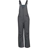 Arctix Kids Insulated Snow Bib Overalls, Charcoal