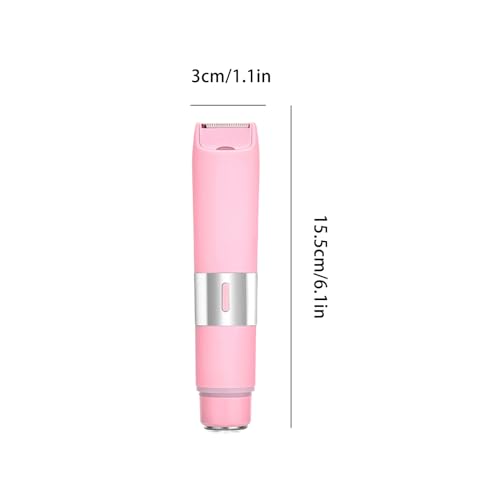 Épilateur pour bikini et rasoir étanche rechargeable à double tête pour le corps et le visage - 6