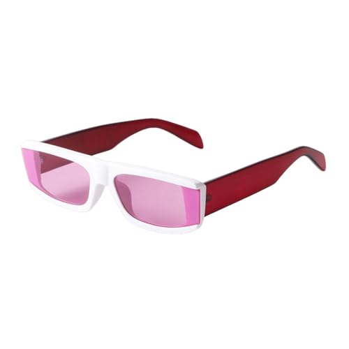 Lunettes de soleil rectangulaires petites nuances léopard chic