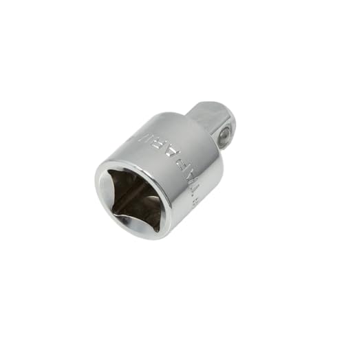 Image of Taparia AF12M38 Socket Adapter-Female 1 /2 inch to Male 3 /8 inch Square Drive Converter-35mm Length-Chrome Vanadium Steel Construction-Industrial, Automotive, Professional And DIY Applications