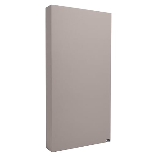 Bluetone Acoustics Studio Spectrum - Panel fonoabsorbente de Alta Eficiencia Premium - Paneles Acústicos para Paredes y Techos (100x50x10cm, Plateado)