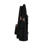 ERINGOGO 厚手オックスフォード布製耐久性トロンボーン収納バッグ 手提げ ダブルショルダー背負える防水楽器保護ケース 軽量長距離移動用ミ