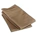 Rajlinen Luxury Egyptian Cotton 800-Thread-Count Sateen Finish 2 Qty Pillow Case Standard Size 20"X30" Taupe Solid