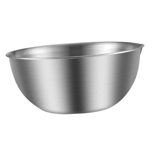 Tazón de acero inoxidable 20 cm para mezclar cocina miniatura 1